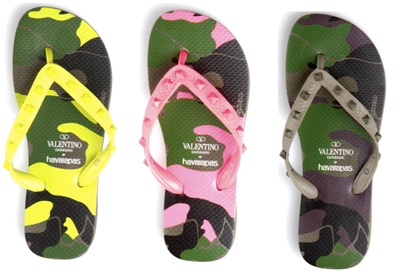 Havaianas rencontre Valentino.