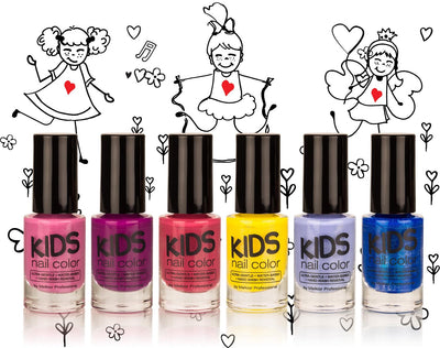 MELKIOR LANCE SA GAMME DE VERNIS POUR ENFANTS « KIDS NAIL COLOR ».