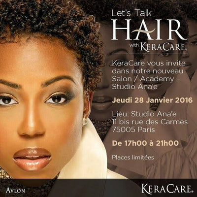 Invitée à la soirée KERACARE avec 2 d'entre vous !