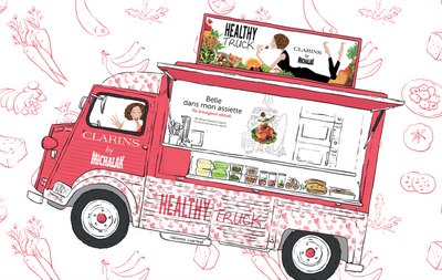 Un Healthy Truck Clarins by Michalak jusqu’au 20 avril 2018 !