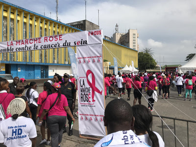 LA MARCHE ROSE pour lutter contre le CANCER DU SEIN | Douala