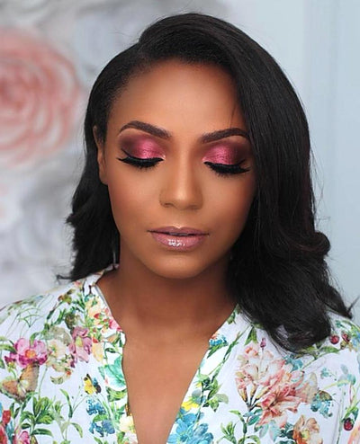 Mon Make up of the night au Beauty Bar Naija : DODOS