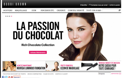 Bobbi Brown ouvre son E-Shop en France !