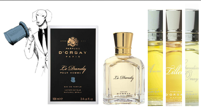 5 fragrances pour hommes signées Parfums d'Orsay !