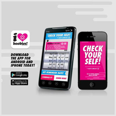 Check yourself : nouvelle application mobile lancée par la fondation keep a breast.