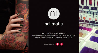 Nailmatic, le distributeur automatique de vernis !