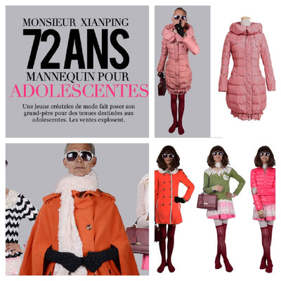 Il devient mannequin de vêtements pour adolescentes à À 72 ans !