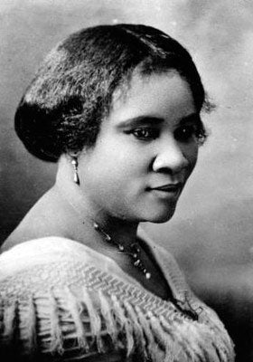 Black History Month : Madame C. J. Walker.