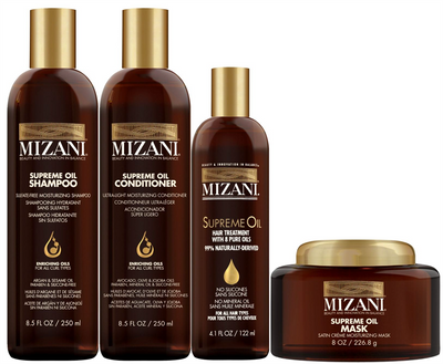 MIZANI lance une nouvelle gamme de soins capillaires : SUPREME OIL