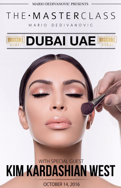 The Masterclass DUBAI featuring Kim Kardashian and Mario !