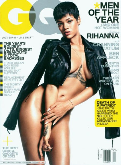 Rihanna Strips down pour GQ