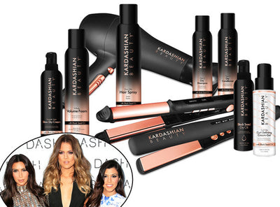 La collection Kardashian Beauty Hair pose ses valises à Paris.